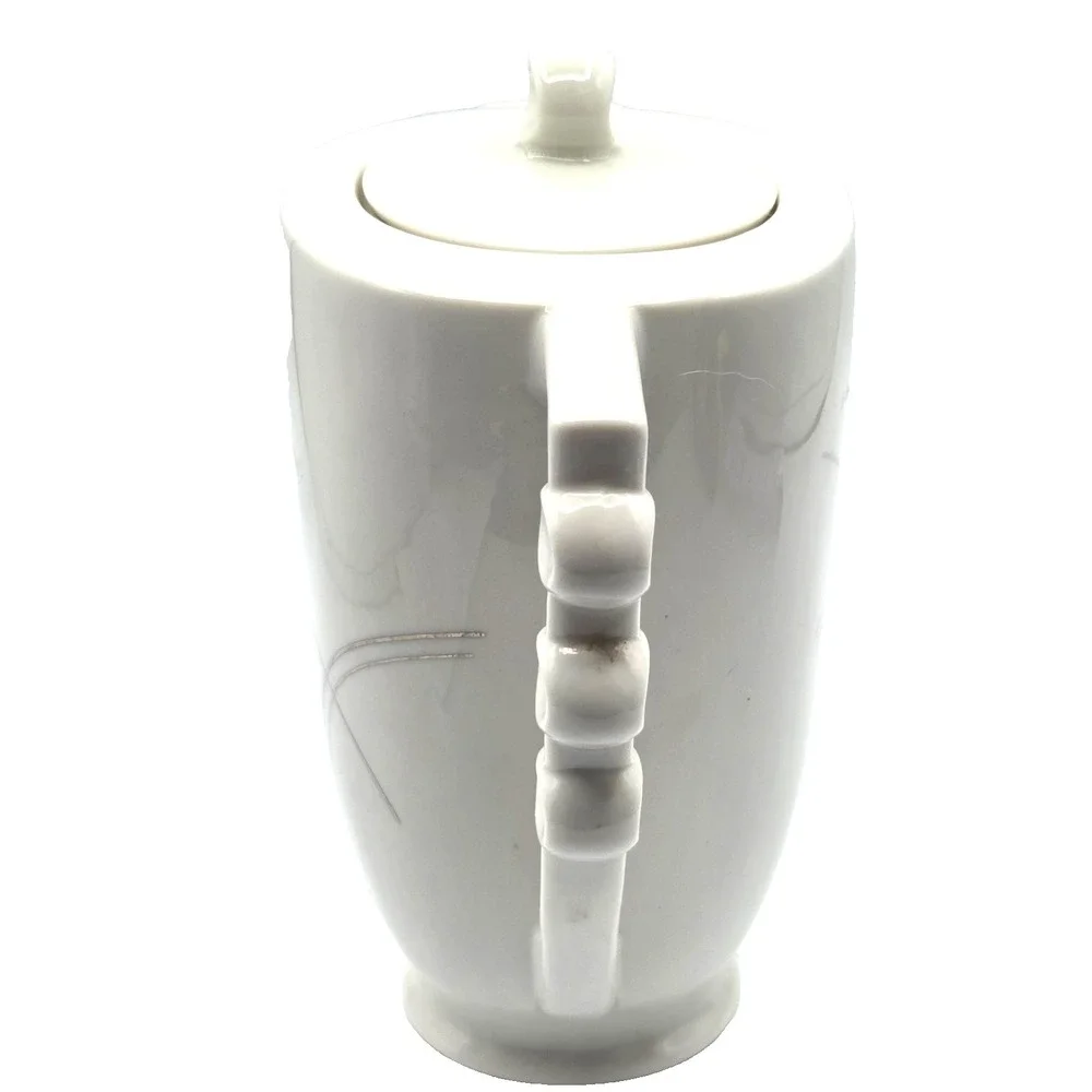 Royal Jackson Parisienne St. Moritz TeaPot‎ Snowflake Pattern UNIQUE Ball Handle